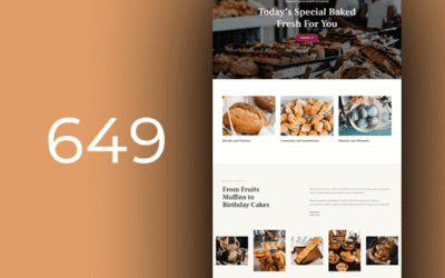 Plantillas web para panaderías