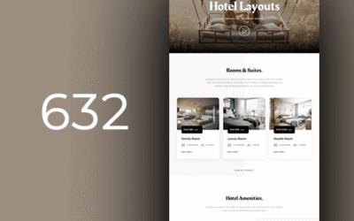 Plantillas web para hoteles y alquiler vacacional