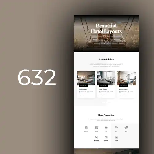 Hotel 11 website design - shopsfile.com