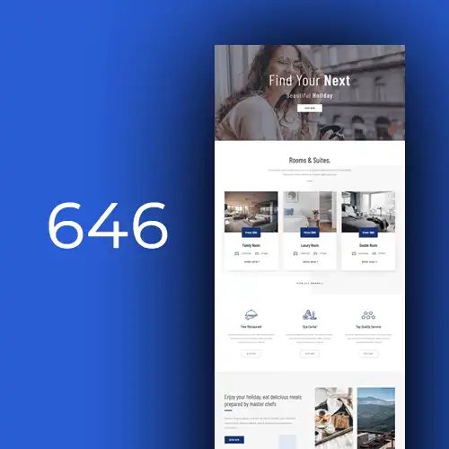 Hotel 12 website design - shopsfile.com