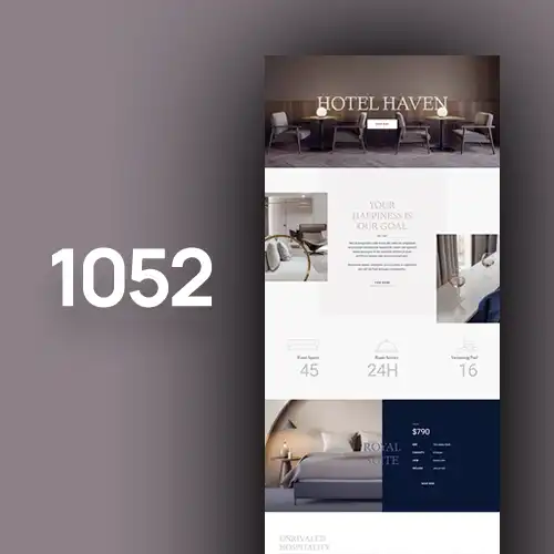 Hotel 19 website design - shopsfile.com