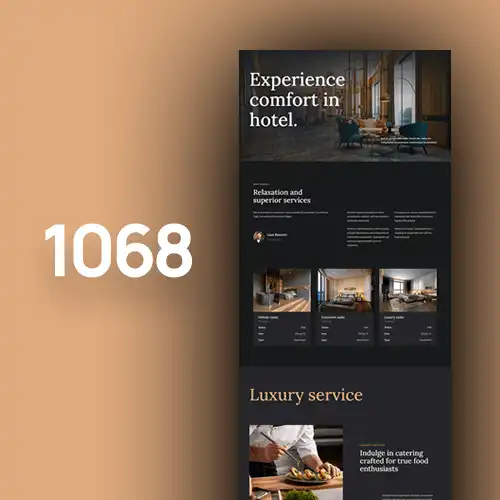 Hotel 20 website design - shopsfile.com