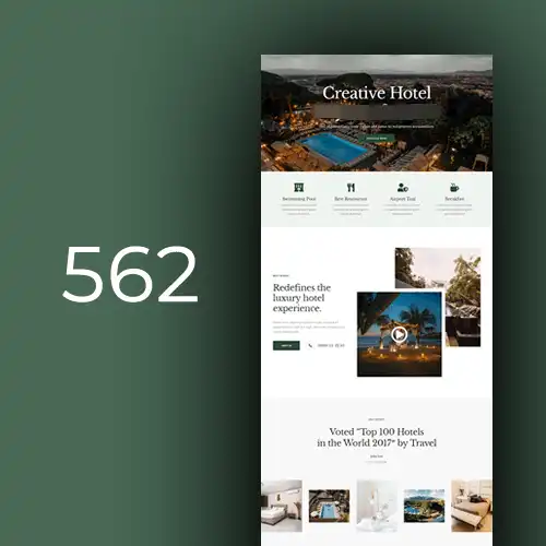 Hotel 7 website design - shopsfile.com
