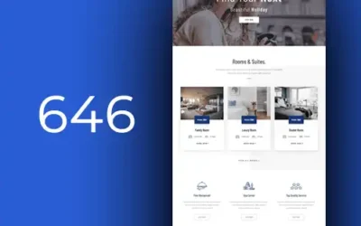 Web design for vacation rentals, hotels, houses, apartments