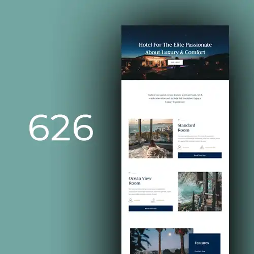 Hotel 10 website design - shopsfile.com